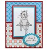 Janie Miller Cute Cats #4 Clear Stamp Set - 11075MC
