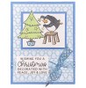 Christmas Decorating Penguin Clear Stamp Set: 11418MC