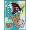 Ice Cream Dog Clear Stamp Set: 11462MC