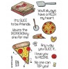 Pizza Clear Stamp Set 11364MC
