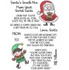 Santa and Elf Treats Clear Stamp Set: 11480MC