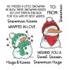 Snowman Hugs and Kisses Clear Stamp Set 11477SC