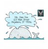 Wonderful Whale Cling Mount Stamp - ICL3-106