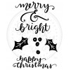 Merry & Bright Clear Stamp Set - 11391MC