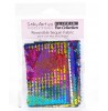Reversible Sequin Fabric: Rainbow Hologram to Silver Hologram SQRH2SH