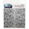 Simon Hurley Background Stamp: Lovely Lilies HUR75479