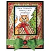 Trudy Sjolander Punny Christmas Cats Clear Stamp Set 11124MC