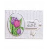 Tulip Oval Clear Stamp Set 11100MC